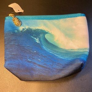 🆕 🌊 Ocean Waves Makeup / Cosmetic / Travel Bag - Bath & Body Works